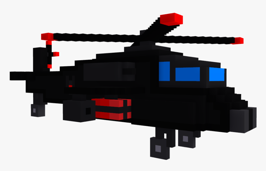 Share Pixel Gun Conceptions Here - Helicopter Rotor, HD Png Download