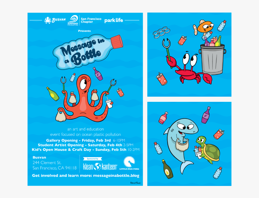 Message In A Bottle 2017 Campaign Socialmedia Graphic, HD Png Download