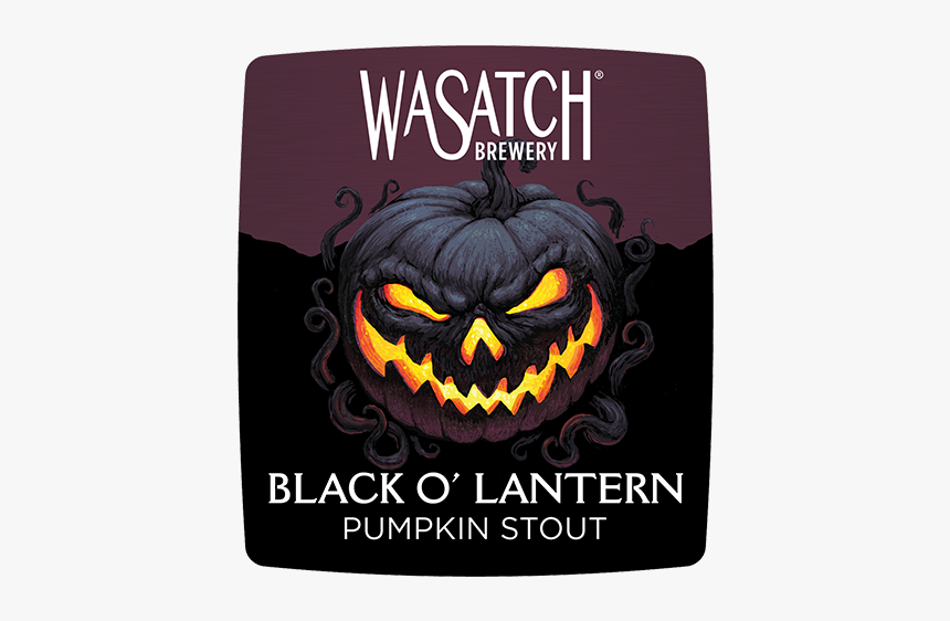 Wasatch Black O Lantern Pumpkin Stout - Black O Lantern Pumpkin Stout, HD Png Download