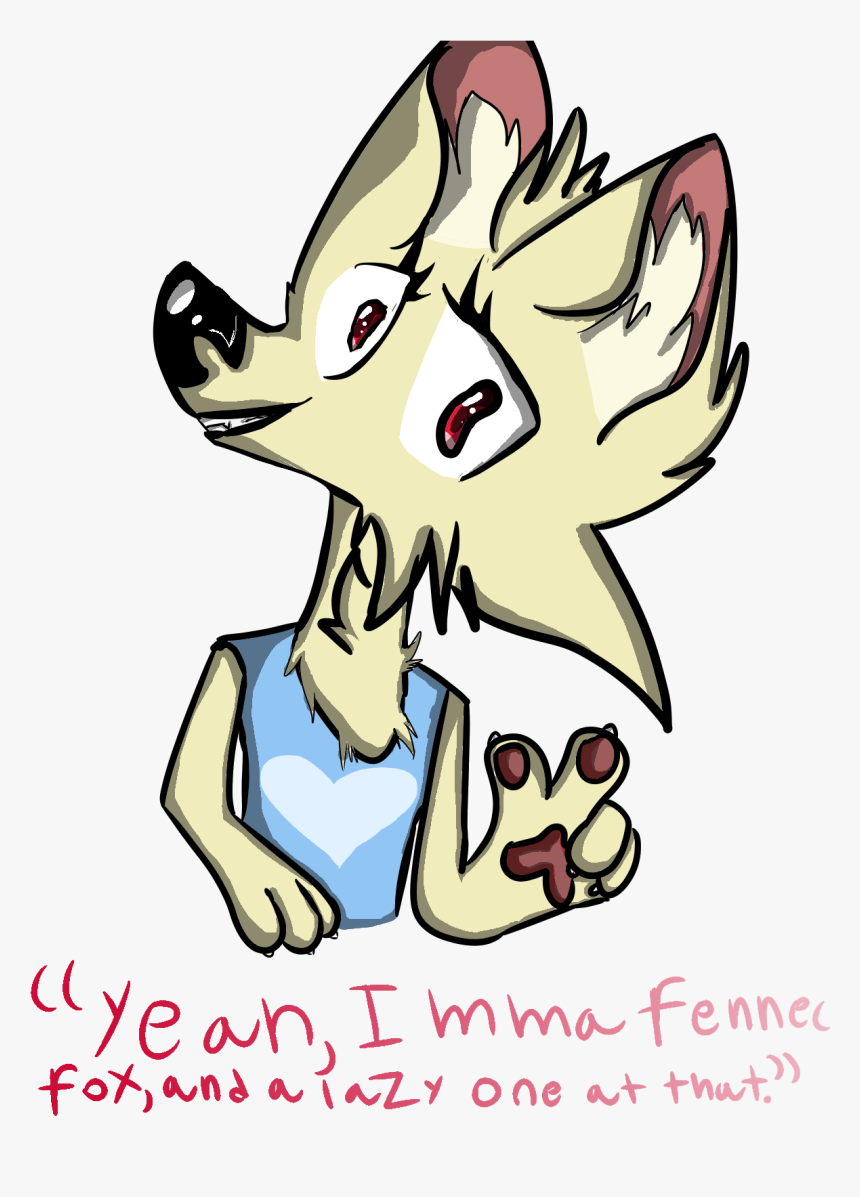 Jenna The Fennec Fox Anthro - Anthro Fennec Fox Oc, HD Png Download