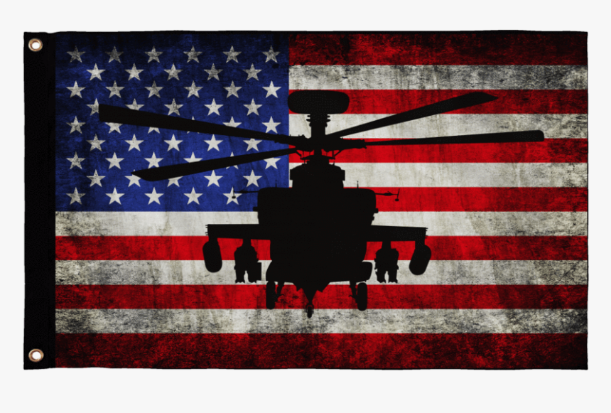 Ah-64 Apache Wall Flag - 5th Special Forces Group Flag, HD Png Download