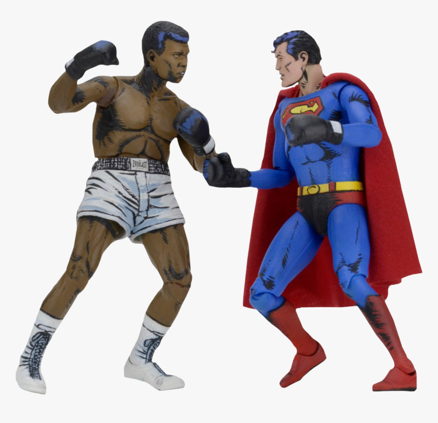 Neca Superman Vs Muhammad Ali, HD Png Download
