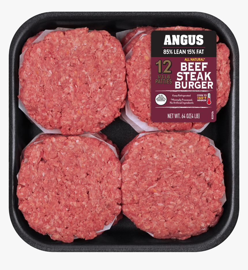 Walmart Ground Beef Patties, HD Png Download