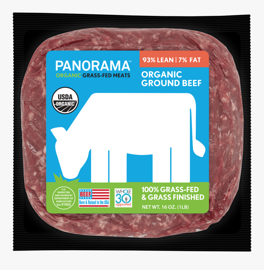 Grass Fed Beef Usa Label, HD Png Download