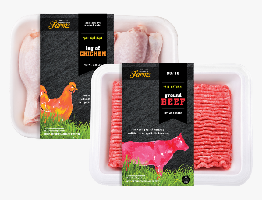 Packaging Meat With Animal, HD Png Download