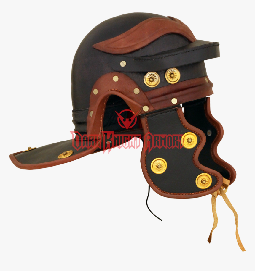 Roman Helmet Vector - Leather Roman Helmet, HD Png Download
