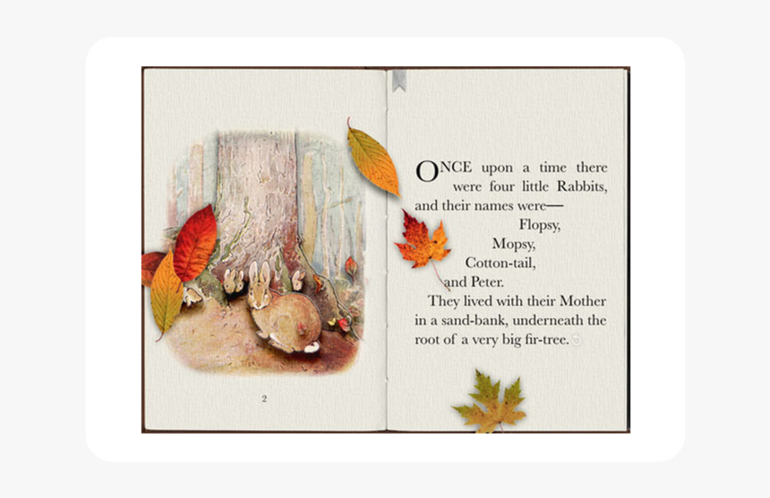 Tale Of Peter Rabbit Pages, HD Png Download