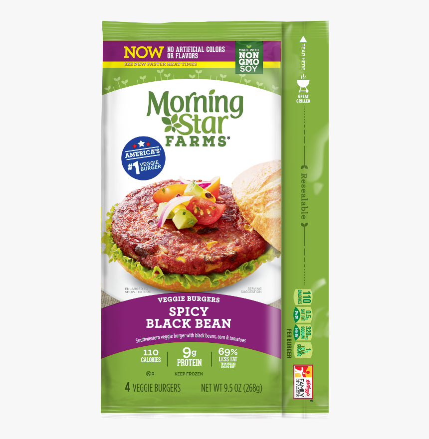 Morning Star Veggie Burgers, HD Png Download