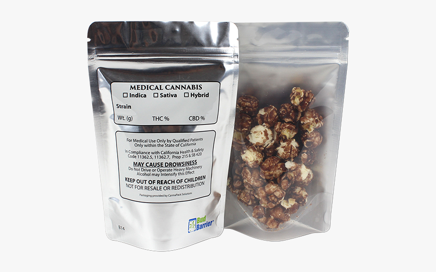 Hemp Custom Mylar Ziplock Bags - Cannabis Stand Up Pouch, HD Png Download