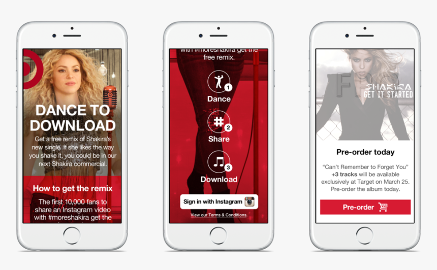 Shakira 3screens, HD Png Download
