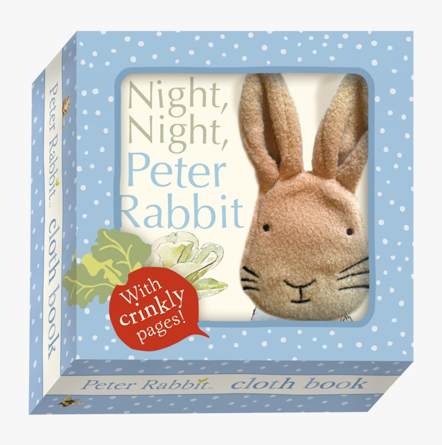 Night Night Peter Rabbit Cloth Book - Night, Night, Peter Rabbit, HD Png Download