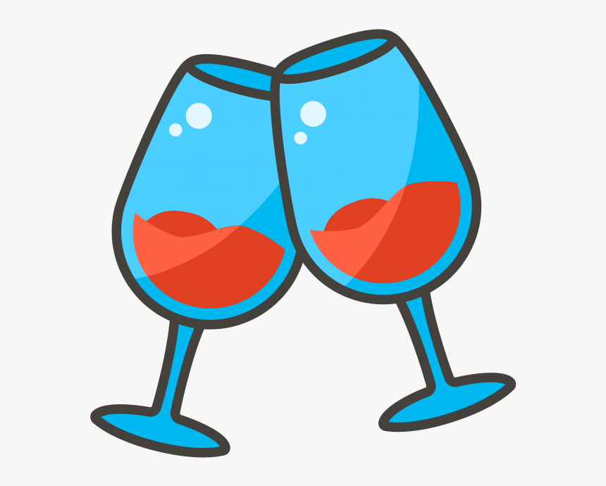 Transparent Glass Of Red Wine Png - Wine Glass Vector Clipart, Png Download