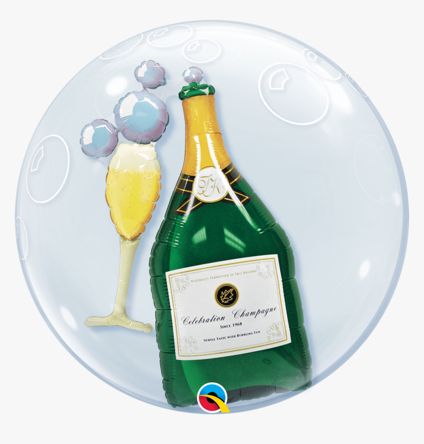 24 - Qualatexdouble Bubble Champagne, HD Png Download