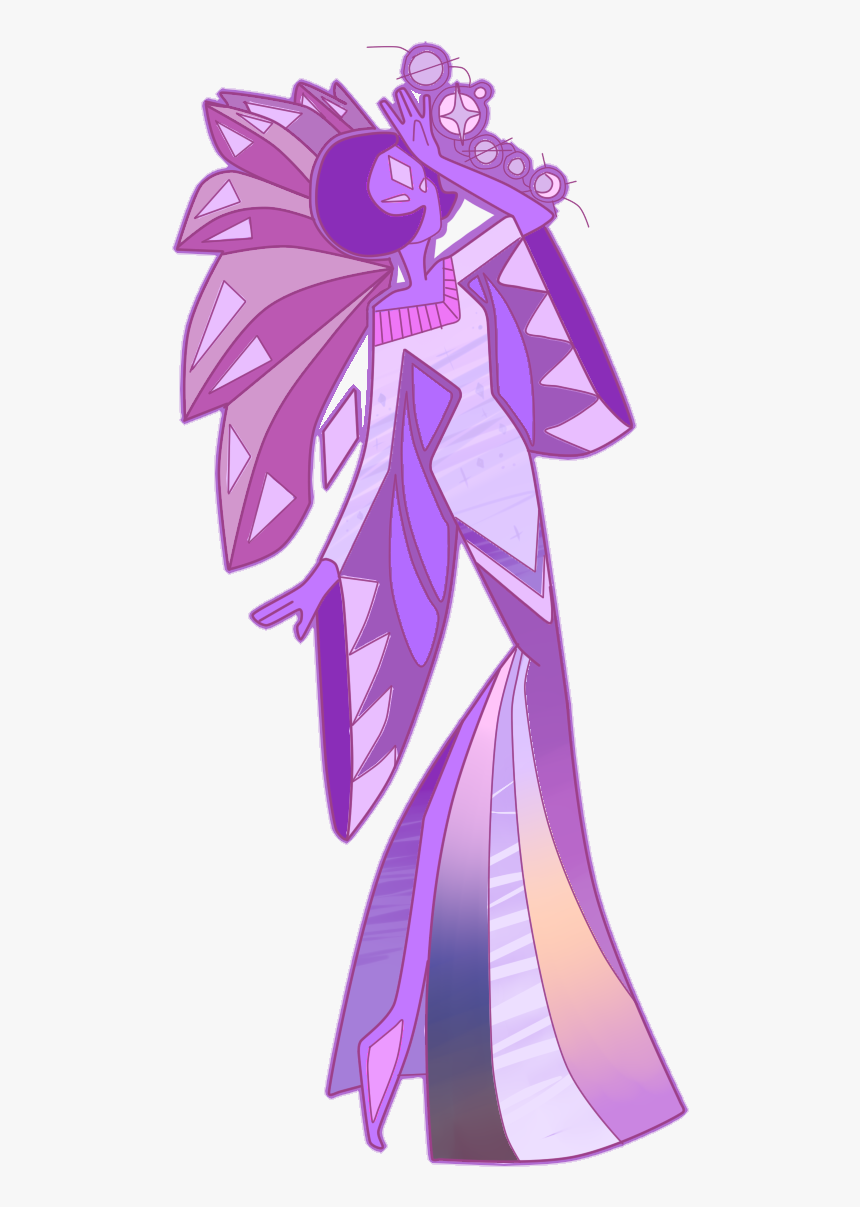 Purple Diamond Png - Purple Diamond Gemsona, Transparent Png