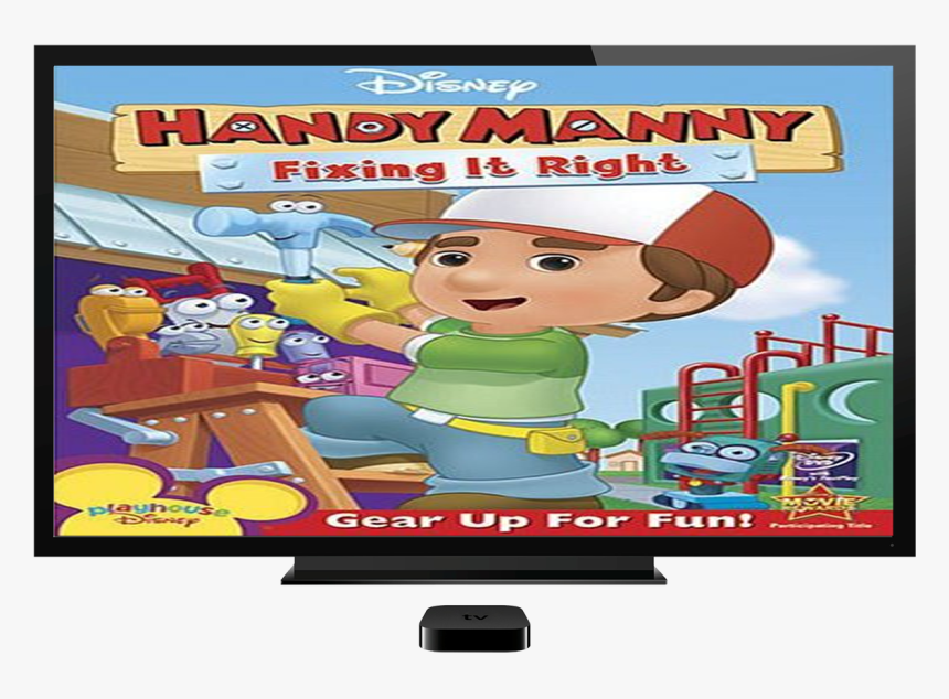 Here, Thundercats 9 First, Handy Manny, Jake, Phone - Cartoon, HD Png Download