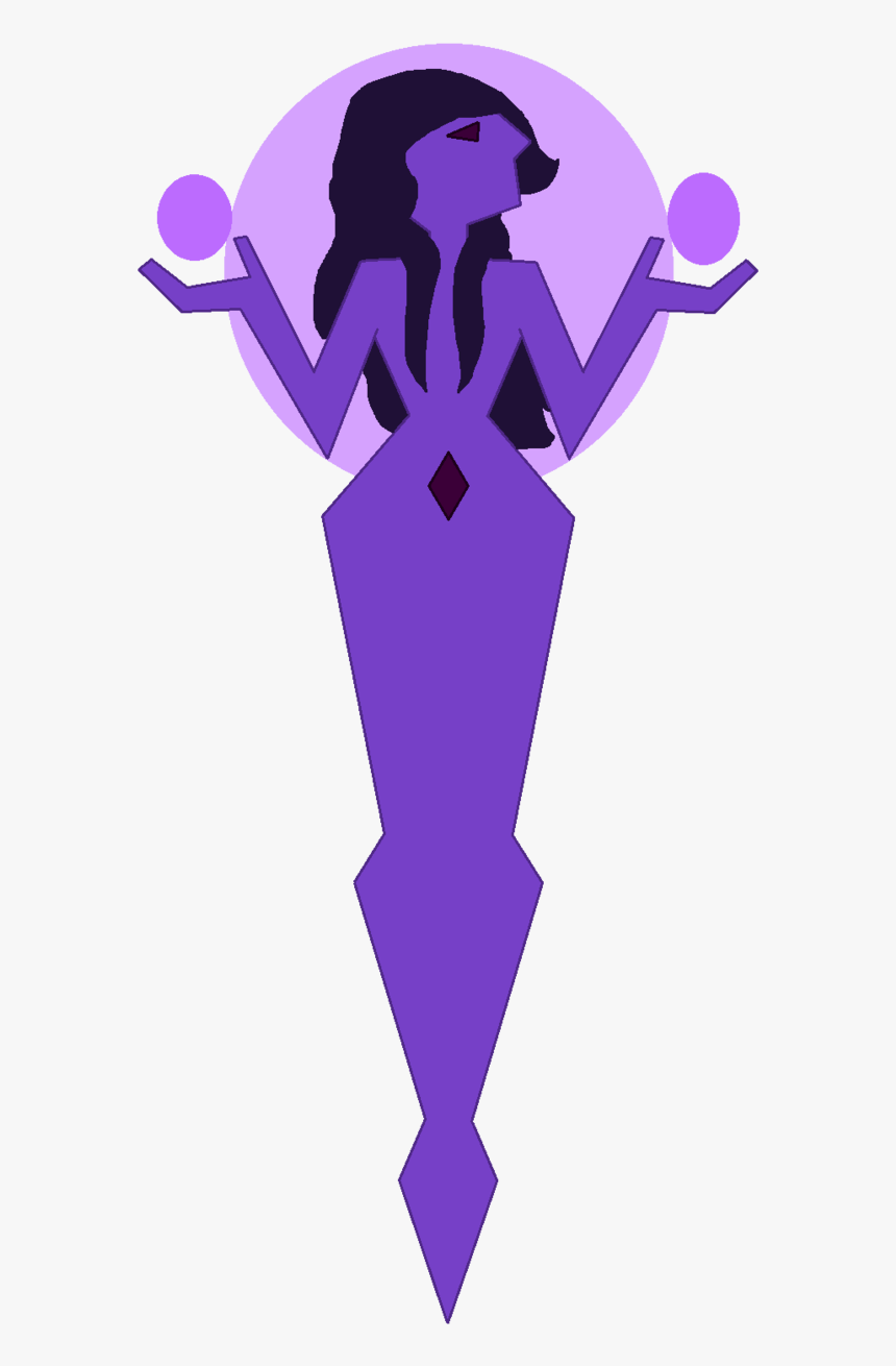 Purple Diamond Png - Steven Universe Purple Diamond, Transparent Png