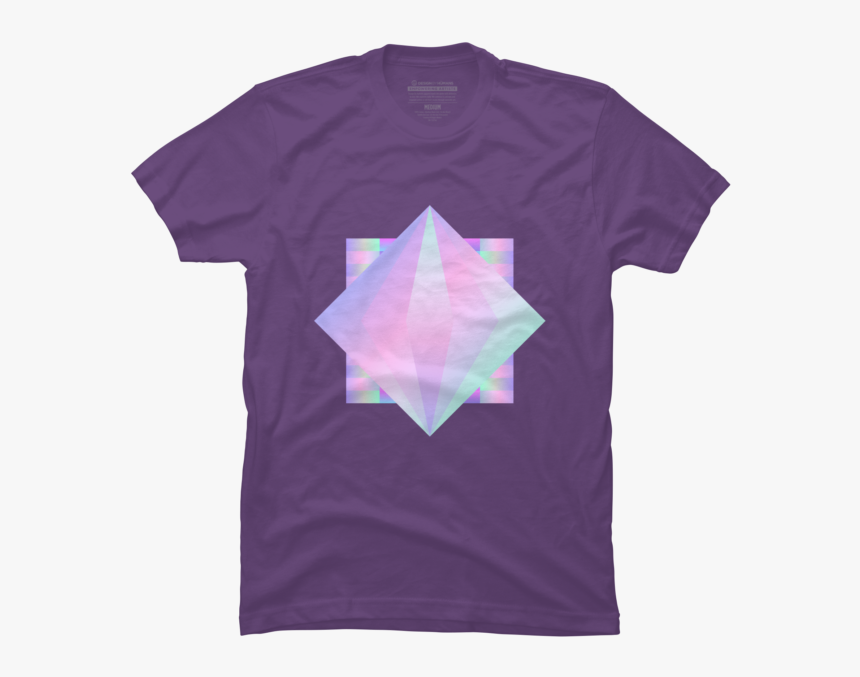 Holographic Disco Diamond - Triangle, HD Png Download