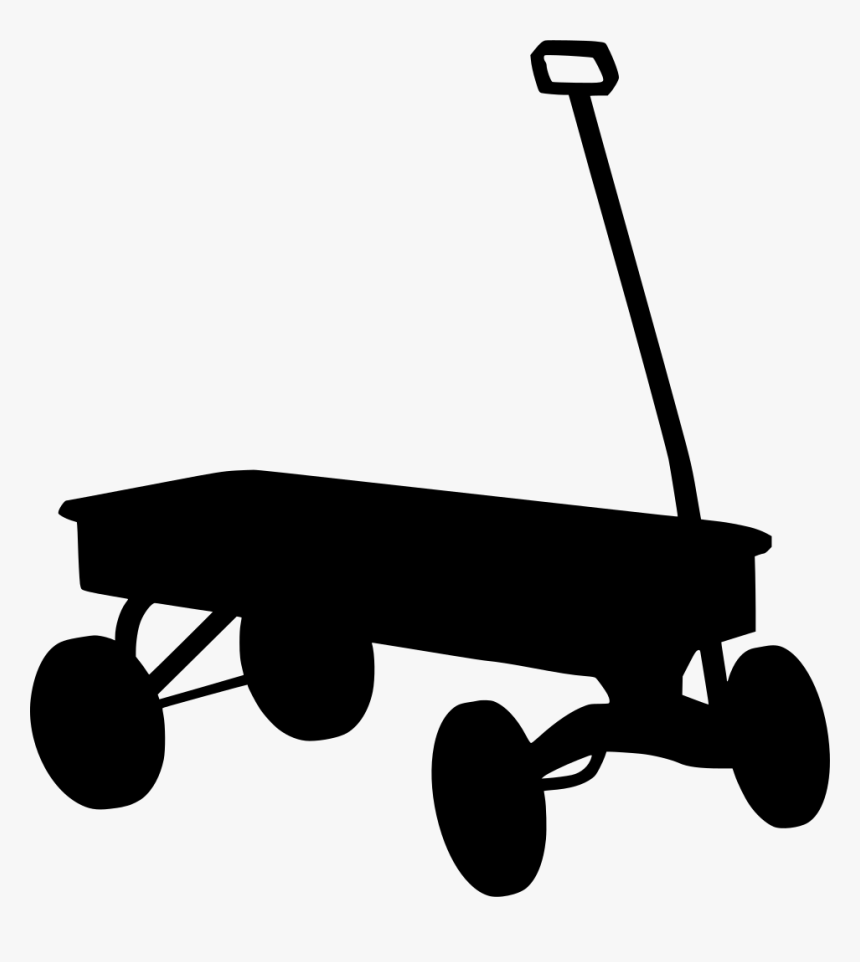 Little Red Wagon Png, Transparent Png