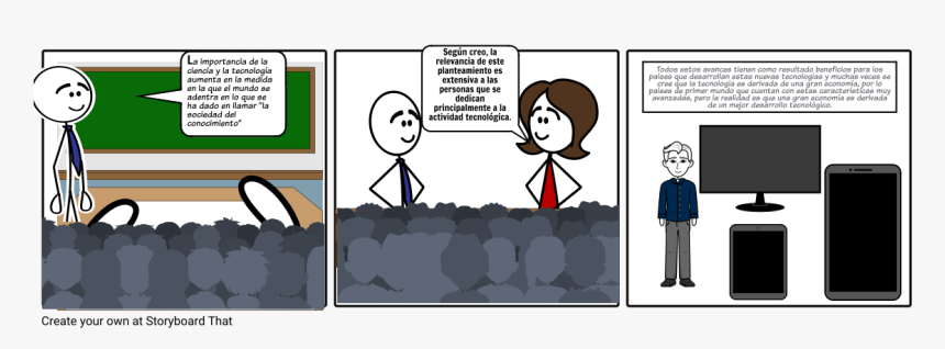 Storyboard Acerca De Las Tecnologias, HD Png Download