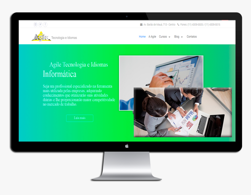 Informatica Computador Maior - Computer Monitor, HD Png Download