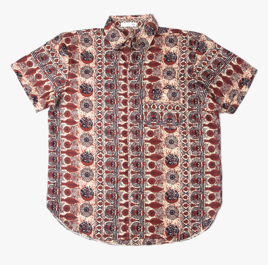 Men S Capulana Shirt - Blouse, HD Png Download