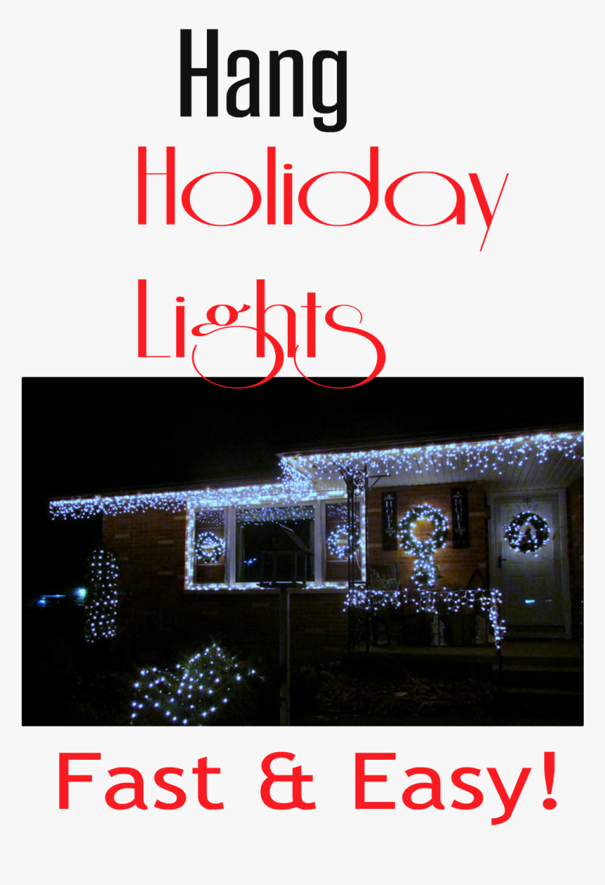 Transparent Chrismas Lights Png - Poster, Png Download