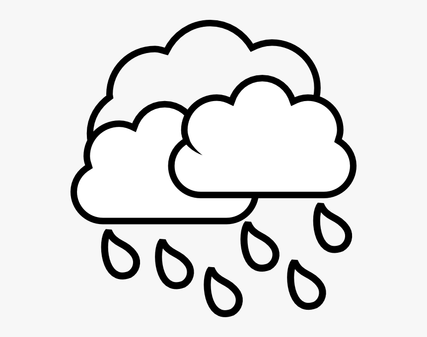 Cloud Coloring - Transparent Background Cloud Clipart, HD Png Download