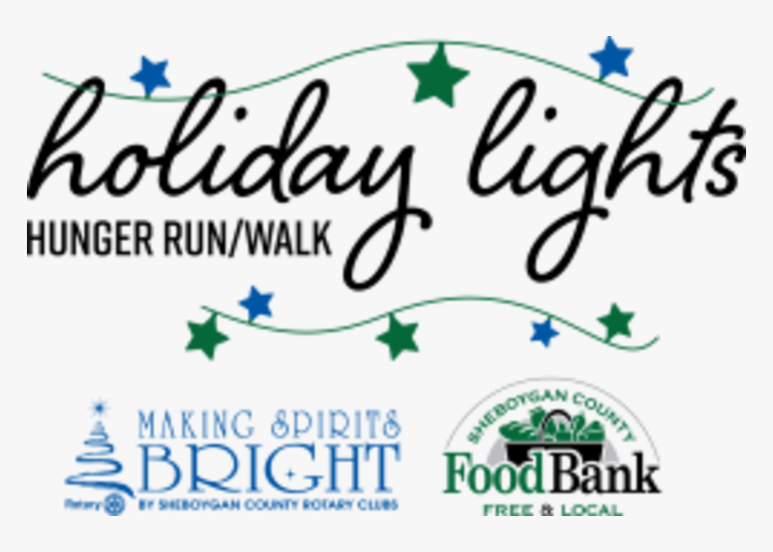 Holiday Lights Hunger Run/walk - Calligraphy, HD Png Download