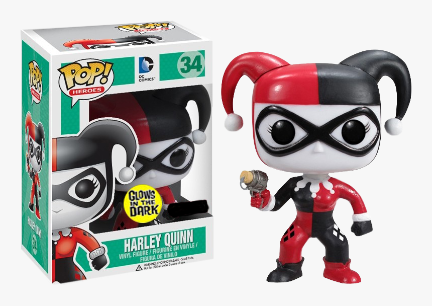 Pop Heroes Harley Quinn, HD Png Download