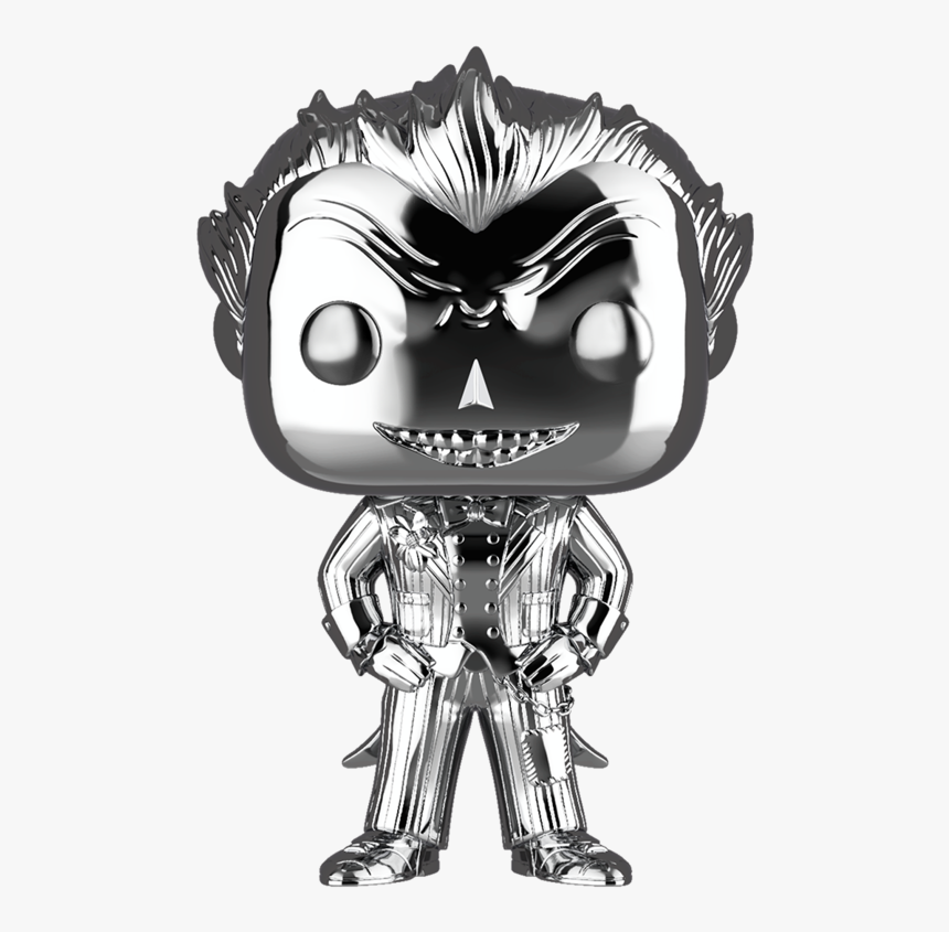 The Joker - Chrome Joker Funko Pop, HD Png Download