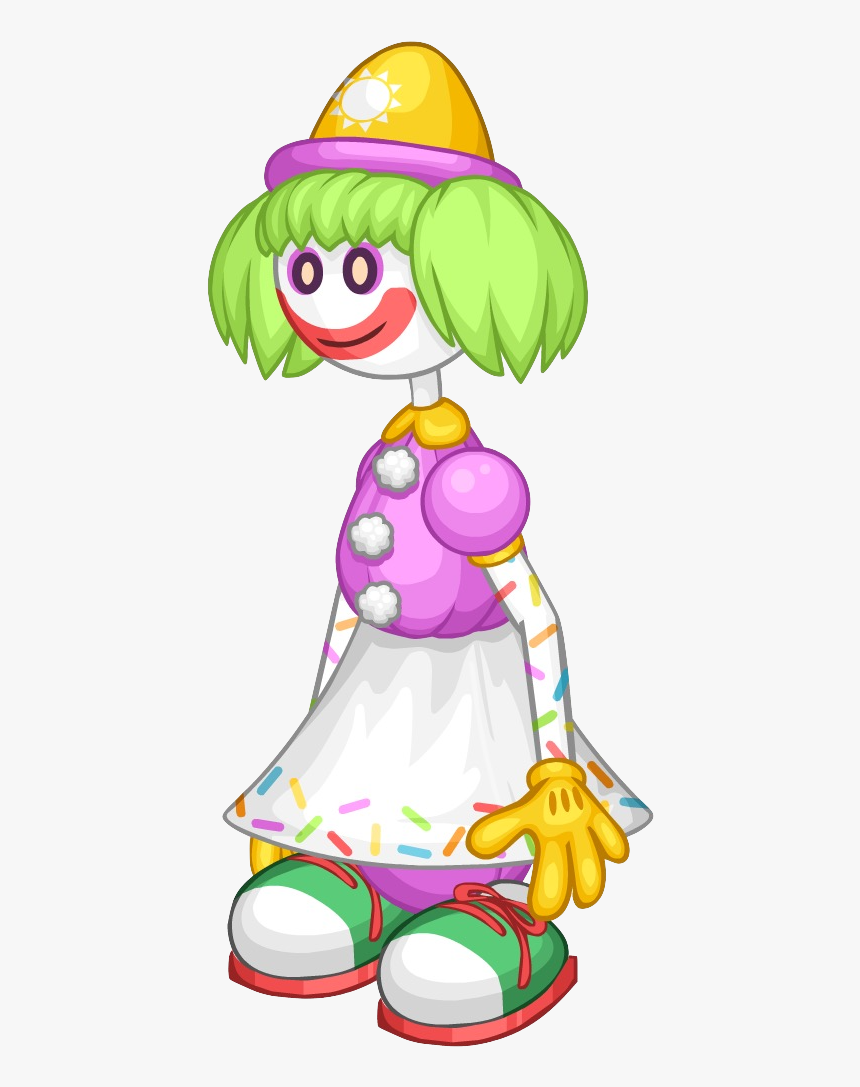 Transparent Clown Hat Png - Papa Louie Sprinks The Clown, Png Download