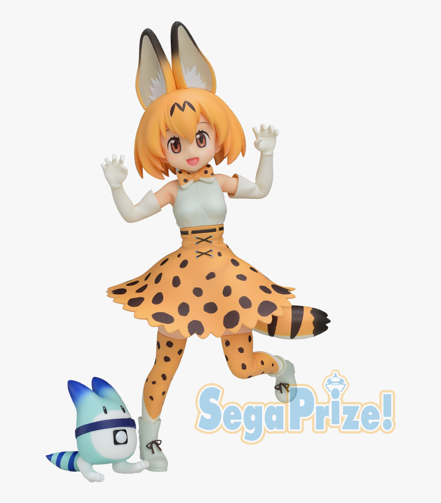 Transparent Anime Body Pillow Png - Premium Figure Serval Kemono Friends, Png Download