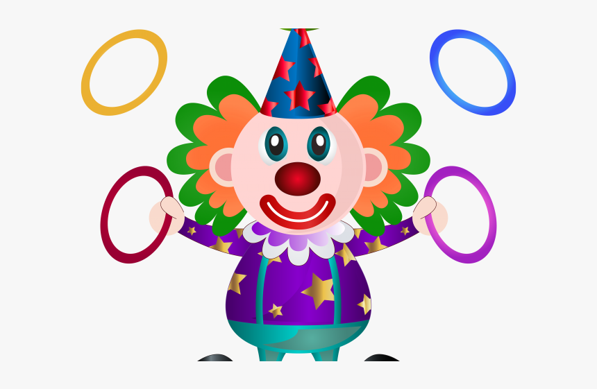 Clown Clipart Transparent Background - تصویر دلقک کارتونی, HD Png Download