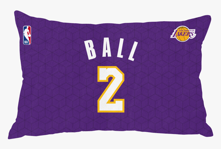 Lonzo Ball Pillow Case Number - Angeles Lakers, HD Png Download