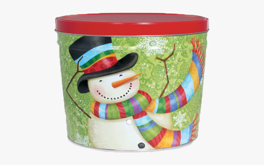 Scarf Snowman Edited - Snowman, HD Png Download