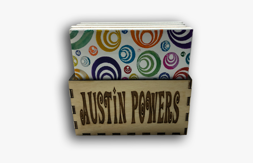 Austin Powers Coasters - Coin Purse, HD Png Download
