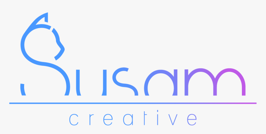 Susam, Horizontal Separator, Creative Blue Purple Gradient, HD Png Download