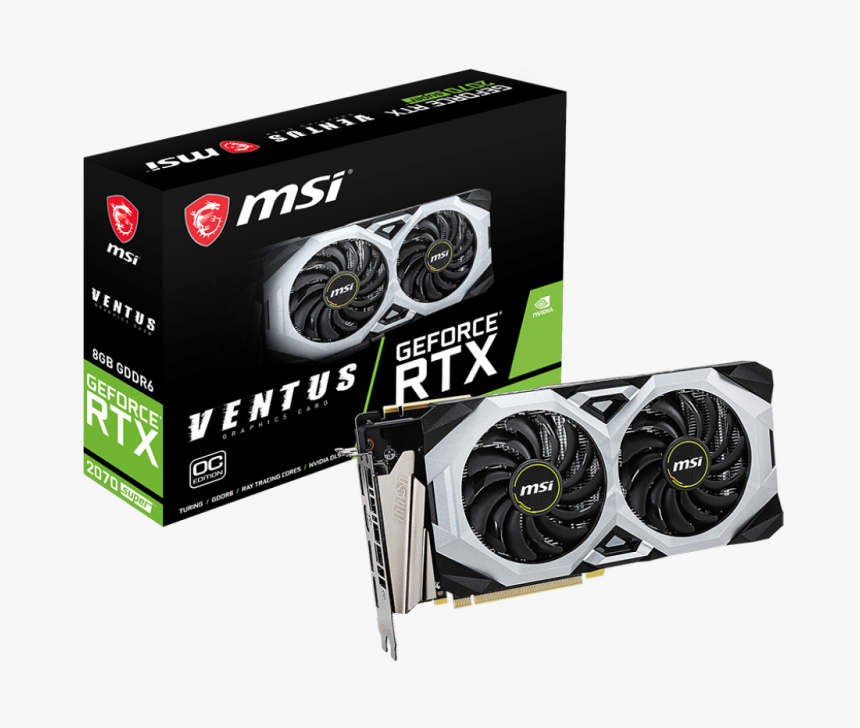 Msi Nvidia Geforce Rtx 2070 Super, HD Png Download