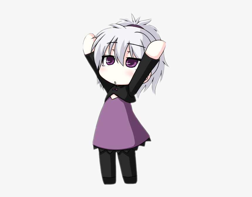 Yin Render 2 - Yin Chibii Darker Than Black, HD Png Download