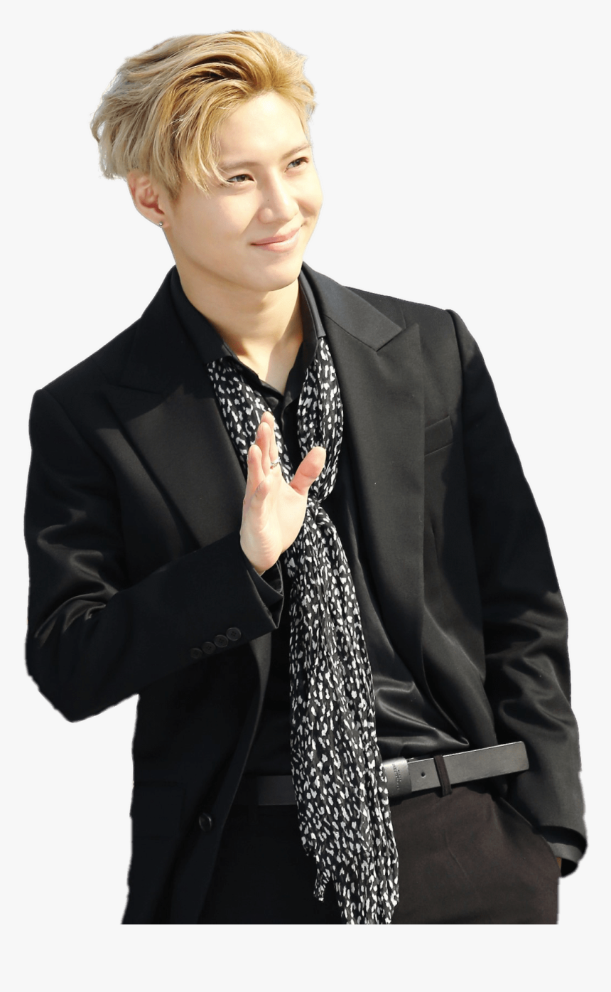 Taemin Black Suit - Transparent Taemin Png, Png Download