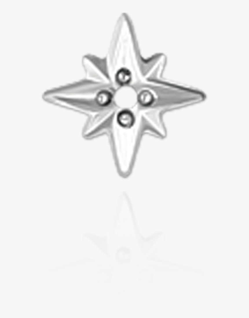 14k Shining Star Trim , Png Download - Body Jewelry, Transparent Png