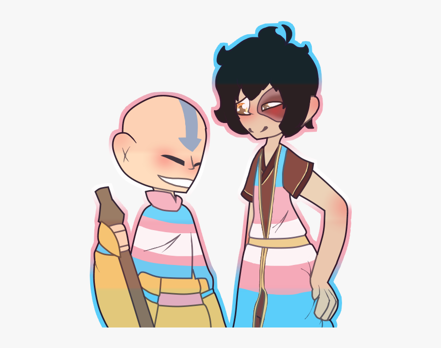 This Goes Out For My Fellow Aang Stan @zukostrans I - Cartoon, HD Png Download