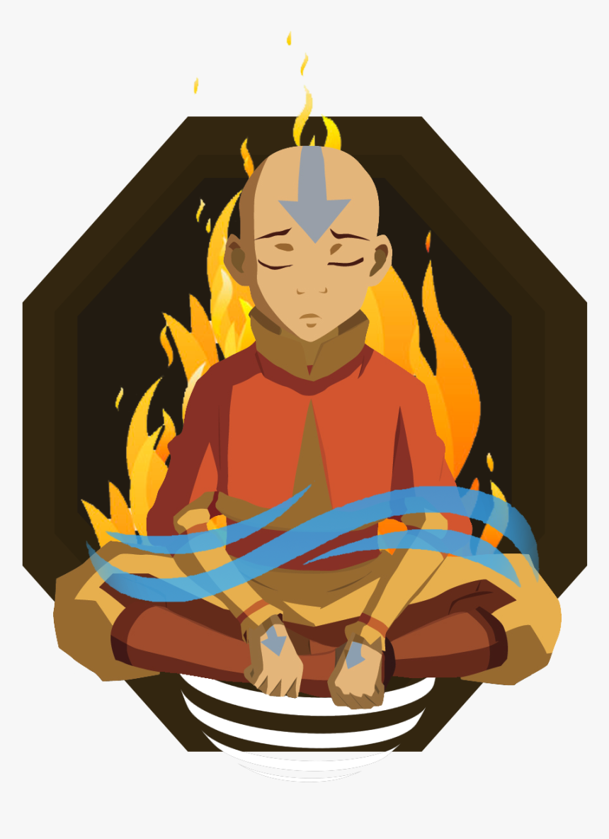 Aang The Avatar - Aang, HD Png Download