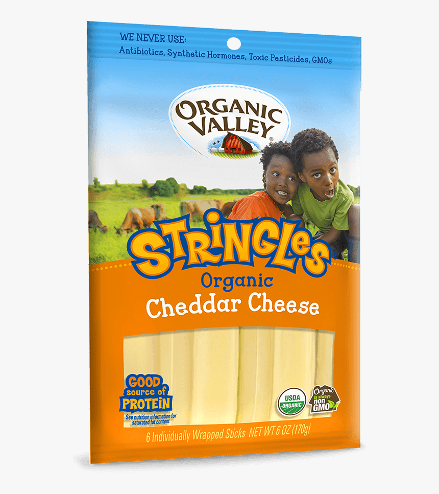 Organic Valley Stringles, HD Png Download