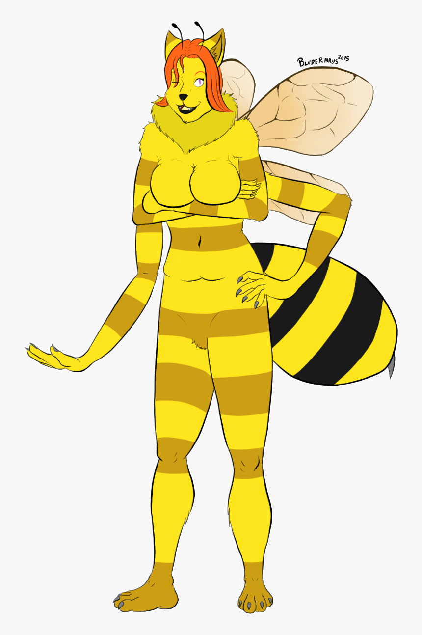 New Queen Bee In The Hive - Cartoon, HD Png Download