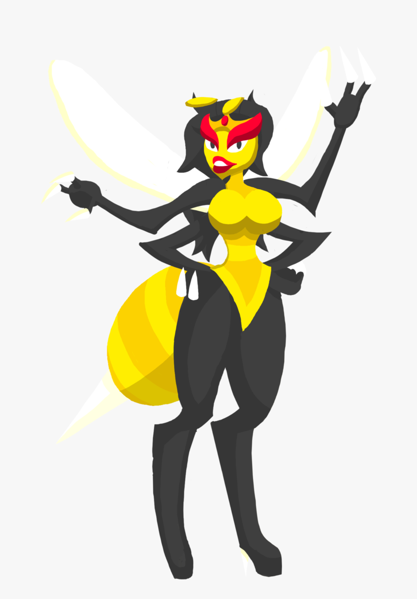 Queen Bee Quarma By Sorawolf7 - Bee, HD Png Download