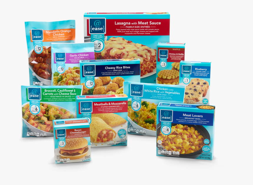@ease Product Line-up - @ease Frozen Meals, HD Png Download