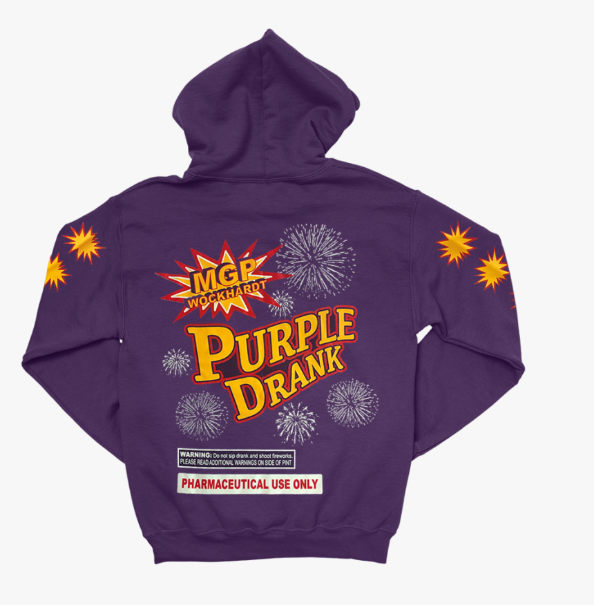 Purple Drank Hoodie - Hoodie, HD Png Download
