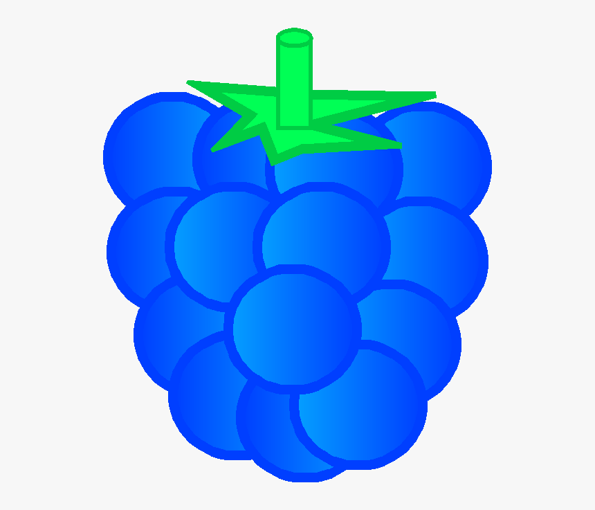 The Object Shows Community Wiki Blue Raspberry Clipart, HD Png