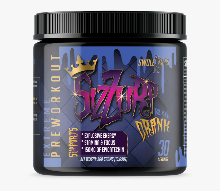 Swoll Mf S Sizzurp Pre-workout Formula - Ocd Nutrition Blaze X, HD Png Download